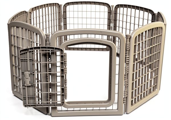 Amazon Pet Playpen Heavy Duty Plastic Enclosure for Small-1