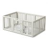 GGLL Pet Playpen Tool-less Assembly Transparent Panels-1