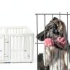 GGLL Pet Playpen Tool-less Assembly Transparent Panels-5