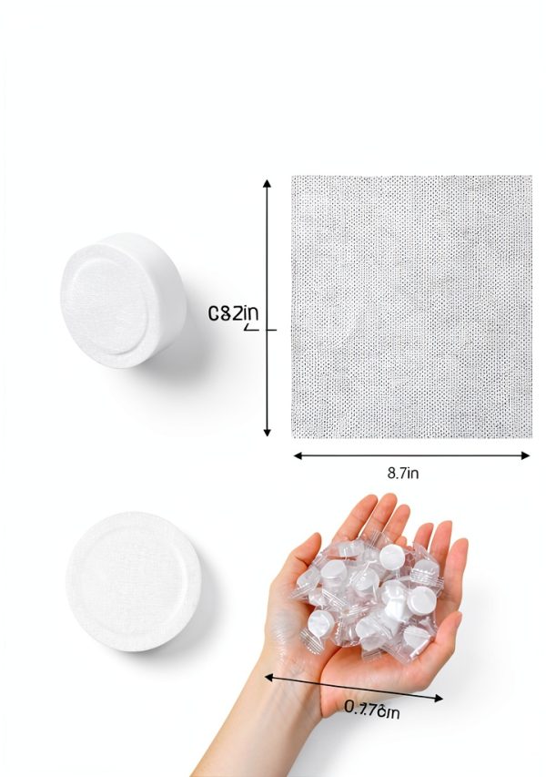 YLICKAI Compressed Towel Cotton Washcloth Outdoor Travel-1