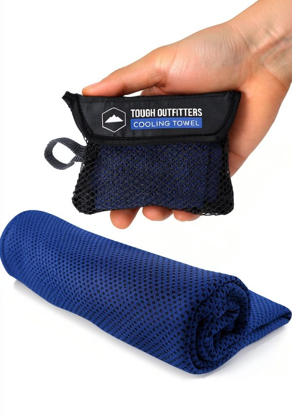 Tough Outdoors Cooling Towel Polyester Sport Compact Adult-0