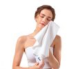 QUALIALL Compressed Towels 40 Pack Cotton Travel Washcloths-0