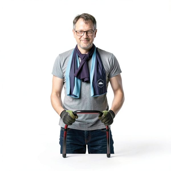 Tough Outdoors Cooling Towel Polyester Sport Square Adult-5