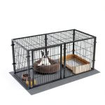Dog Playpen XPIY Metal 59 Inch Foldable Small-0