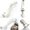 Window Crank Handle Replacement,(Single)(White Color) Fit to [3/8" Spline Socket Crank Handle]. Spline Socket, Smooth 360-Degree Operation.Casement,Compatible Andersen Window.Material: Zinc Alloy-1