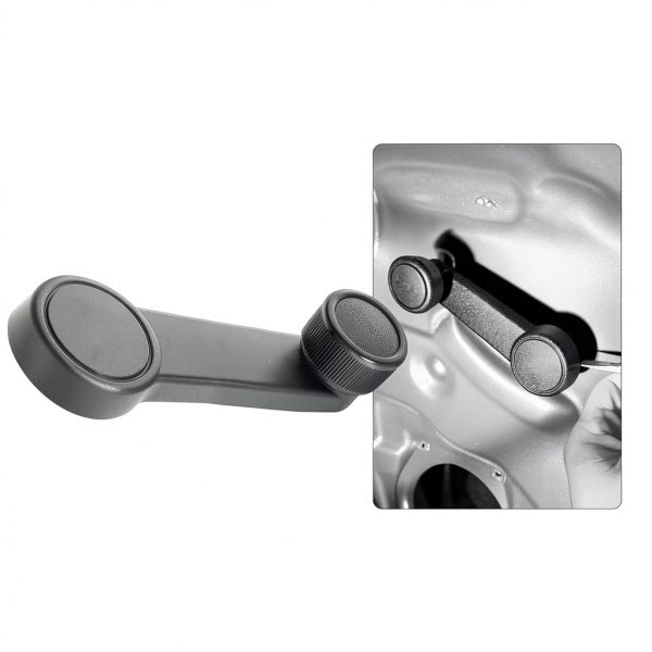 Window Crank Handle Metal by T1A – Black Fit for Ford EcoSport, Fiesta-1