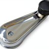 Window Crank Handle Dorman Chrome Alloy Steel - Durable Easy Install-2