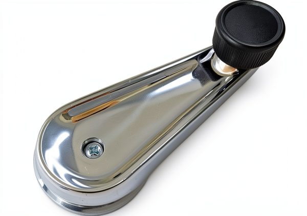 Window Crank Handle Dorman Chrome Alloy Steel - Durable Easy Install-2