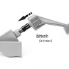 Window Crank Handle Replacement,(Single)(White Color) Fit to [3/8" Spline Socket Crank Handle]. Spline Socket, Smooth 360-Degree Operation.Casement,Compatible Andersen Window.Material: Zinc Alloy-6
