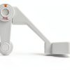 Window Crank Handle Replacement,(Single)(White Color) Fit to [3/8" Spline Socket Crank Handle]. Spline Socket, Smooth 360-Degree Operation.Casement,Compatible Andersen Window.Material: Zinc Alloy-4
