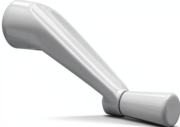Window Crank Handle Replacement,(Single)(White Color) Fit to [3/8" Spline Socket Crank Handle]. Spline Socket, Smooth 360-Degree Operation.Casement,Compatible Andersen Window.Material: Zinc Alloy-0