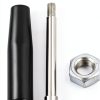 Trailer Jack Handle M10 X 120mm Revolving Handle Lathe Hand Handles M10 Threaded Handles with Nuts-1
